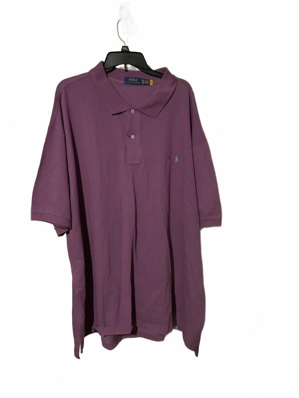 Polo Ralph Lauren Men's Classic Fit Purple Polo Shirt Size 5XB